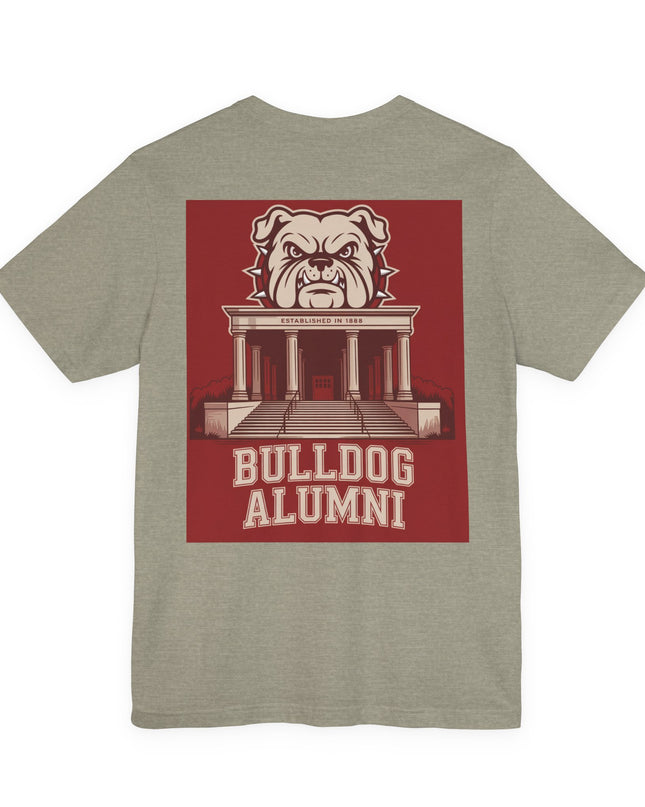 "Bulldog Alumni" Unisex Jersey Short Sleeve Tee