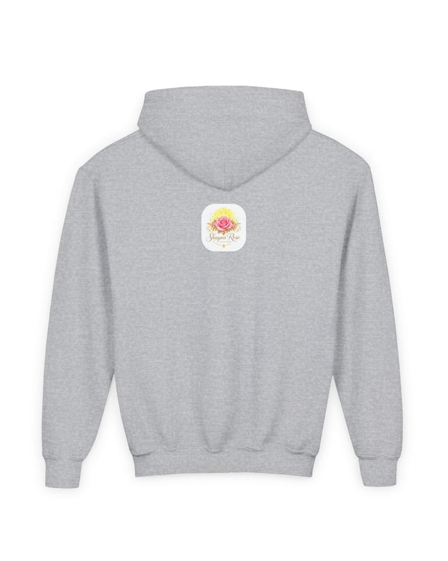"My Mother Says I am Royalty" Youth Heavy Blend Hooded Sweatshirt