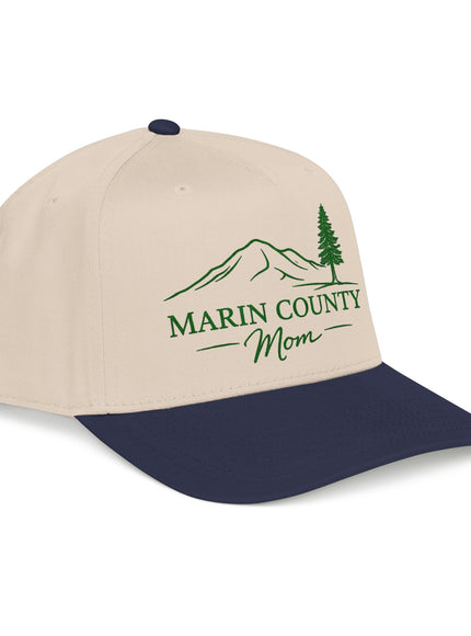 "Marin County Mom" Mid Profile Baseball Cap