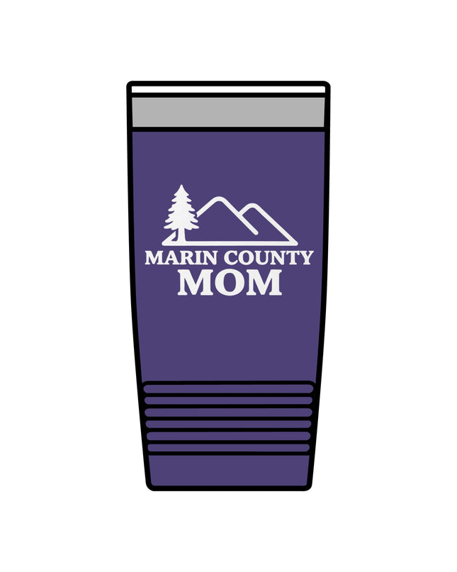 "Marin Country Mom" Insulated Tumbler, 20oz