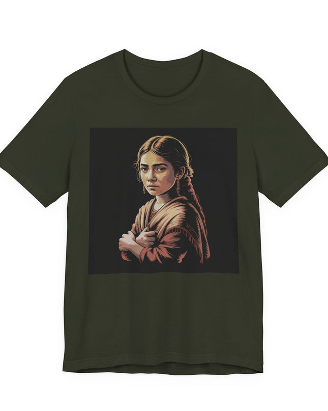 "Malinche, misunderstood" Unisex Jersey Short Sleeve Tee