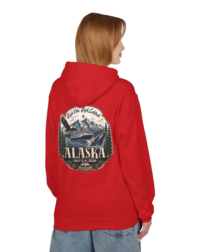 "Alaska" Unisex Midweight Softstyle Fleece Hoodie