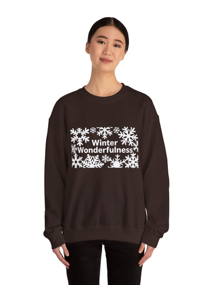 "Winter Wonderfulness" Unisex Adult Sweatshirt