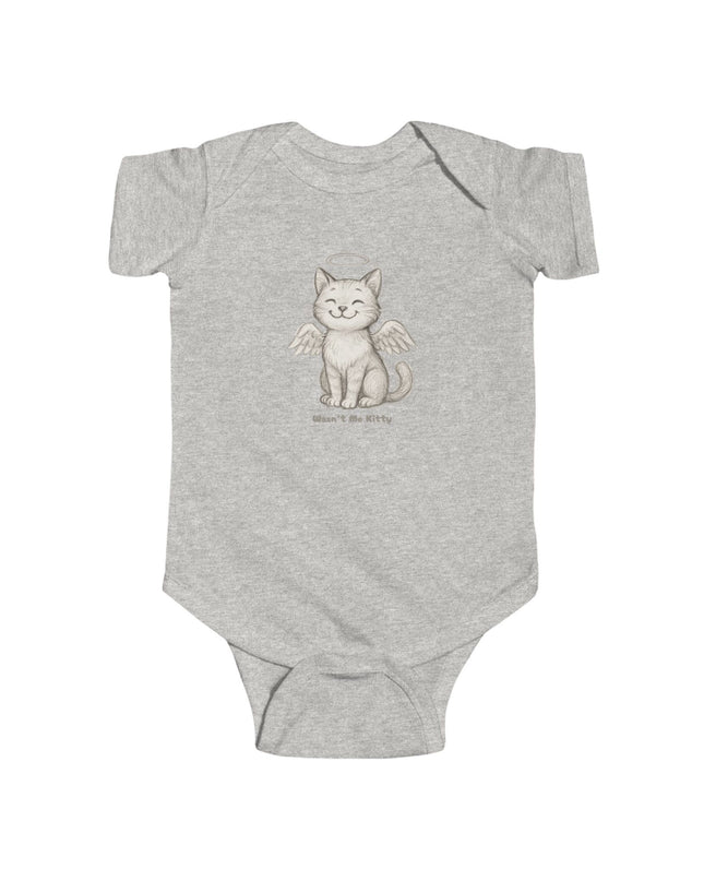 "Wasn't Me Kitty" Infant Fine Jersey Bodysuit