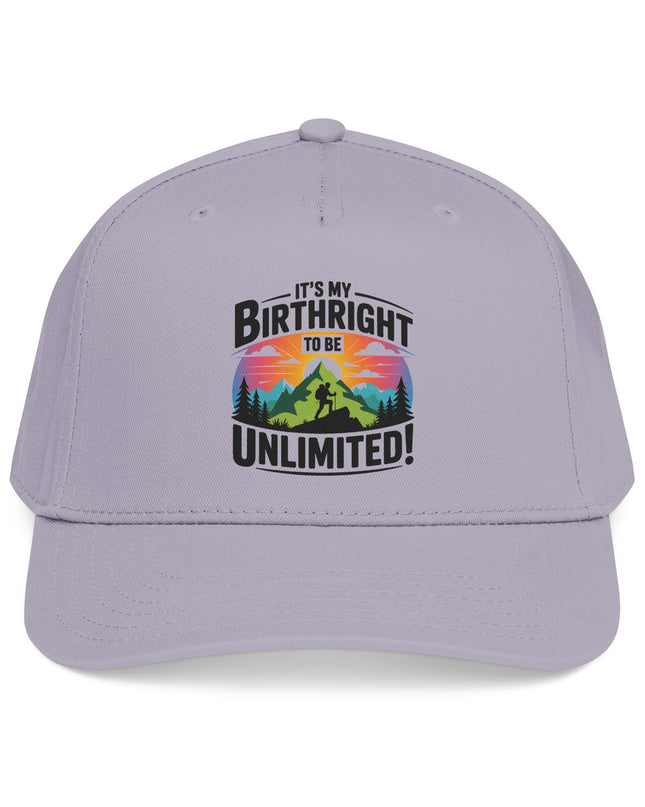 "It's my Birthright to be Unlimited" Mid Profile Baseball Cap
