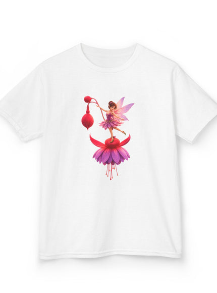 "Fuchsia Fairy" Kids Heavy Cotton Tee