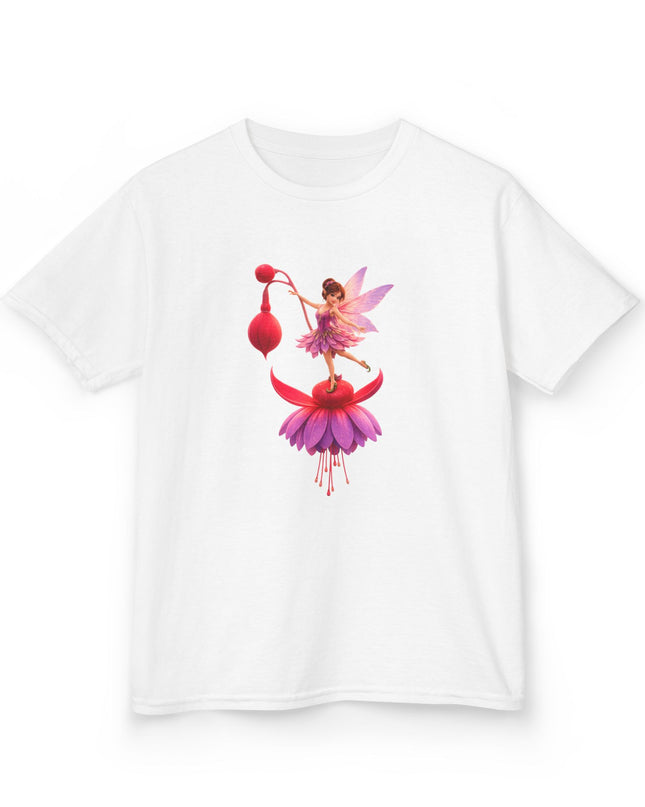 "Fuchsia Fairy" Kids Heavy Cotton Tee