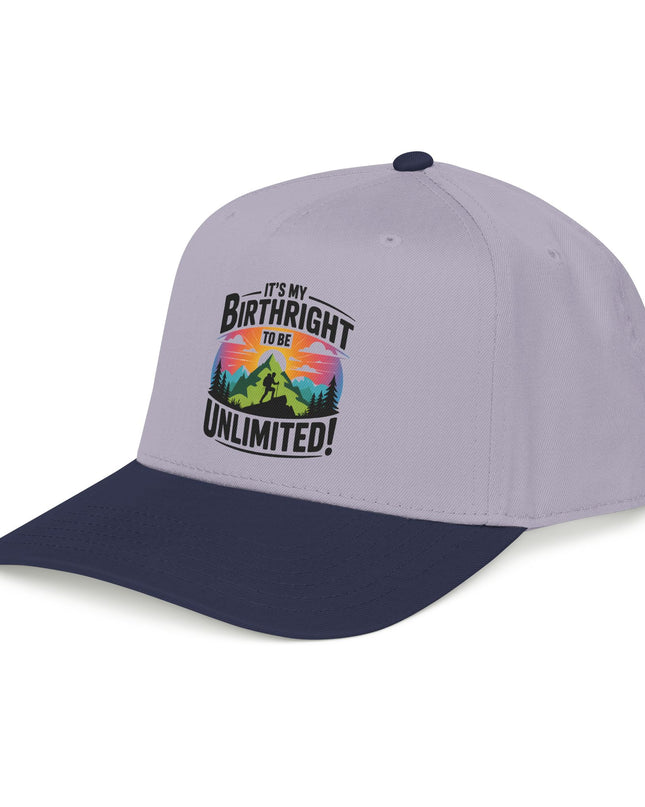 "It's my Birthright to be Unlimited" Mid Profile Baseball Cap