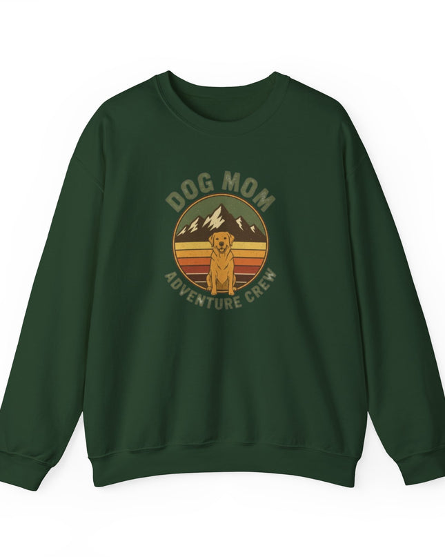 "Dog Mom Adventure Crew" Unisex Adult Sweatshirt