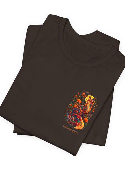 "Fox Alebrije (2-sided) Unisex Jersey Short Sleeve Tee