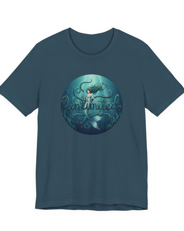 "Unlimited Mermaid" Unisex Jersey Short Sleeve Tee