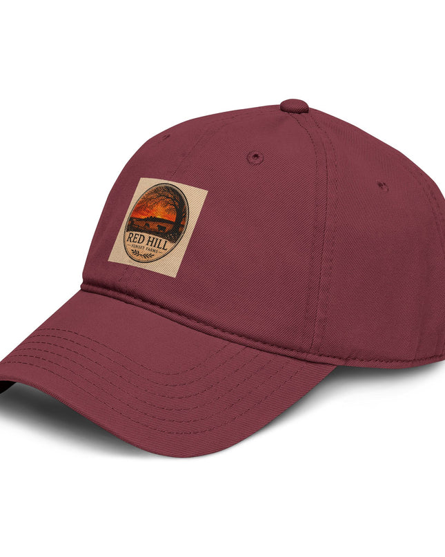 "Red Hill Sunset Farms" Garment Washed Baseball Cap