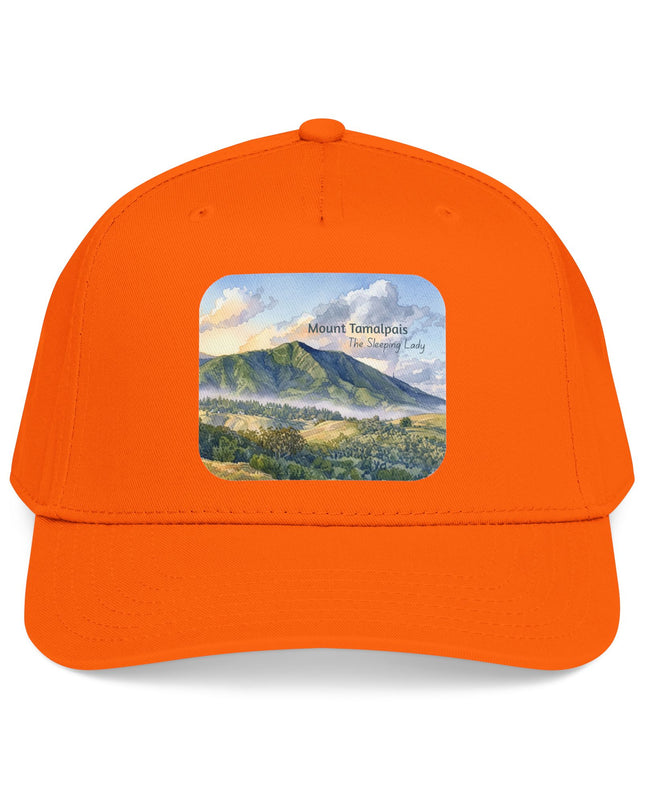 "Mount Tamalpais, the Sleeping Lady" Mid Profile Baseball Cap