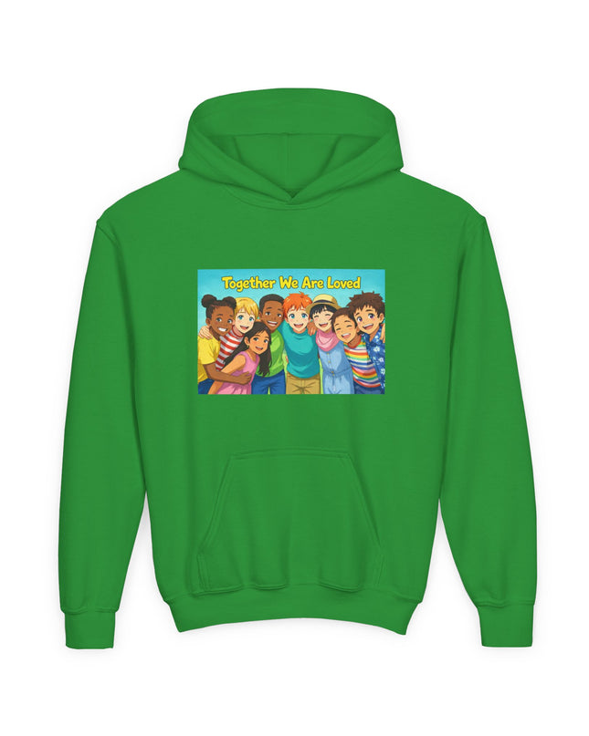 "Together We Are Loved" Youth Hooded Sweatshirt
