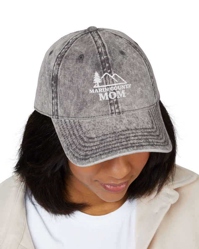 "Marin County Mom" Vintage Cap (Embroidery)
