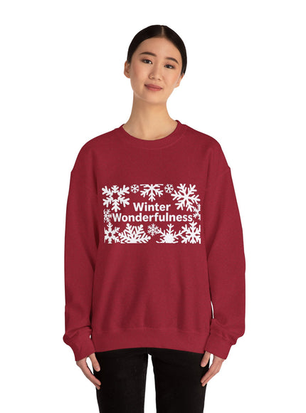 "Winter Wonderfulness" Unisex Adult Sweatshirt