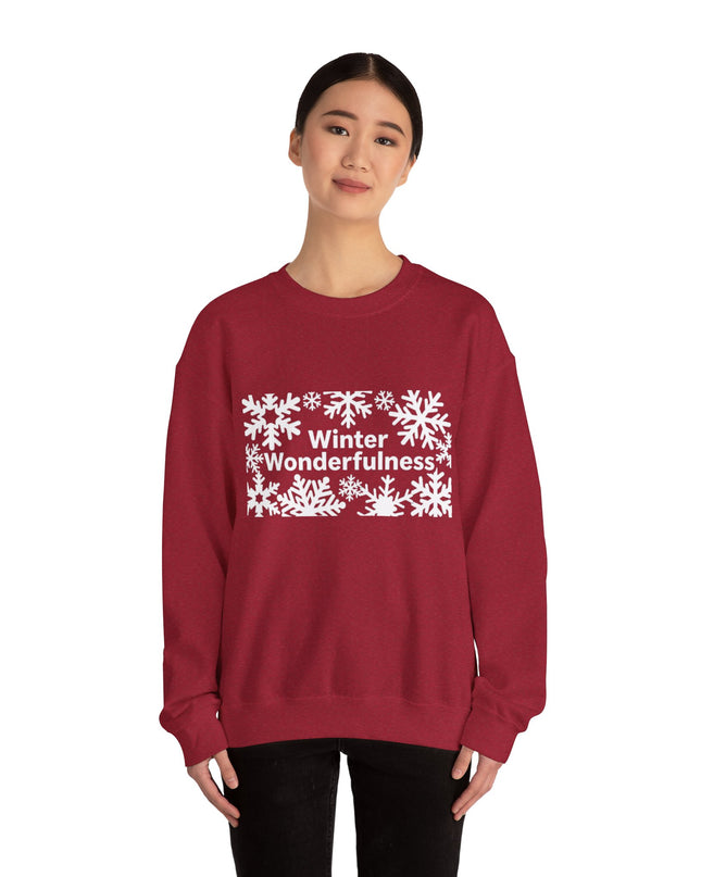 "Winter Wonderfulness" Unisex Adult Sweatshirt
