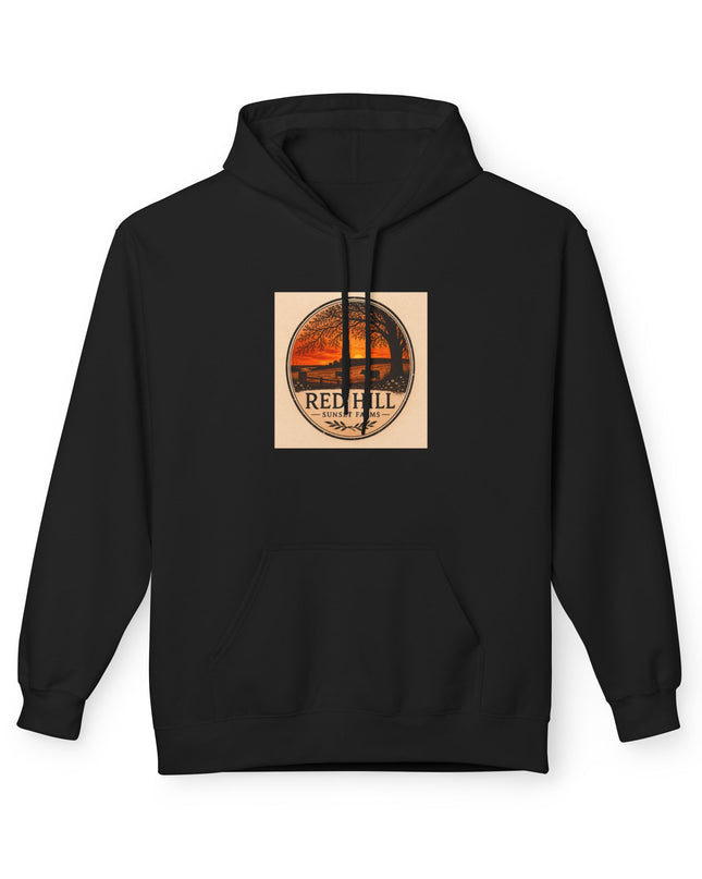 "Red Hill Sunset Farms" Unisex Midweight Softstyle Fleece Hoodie