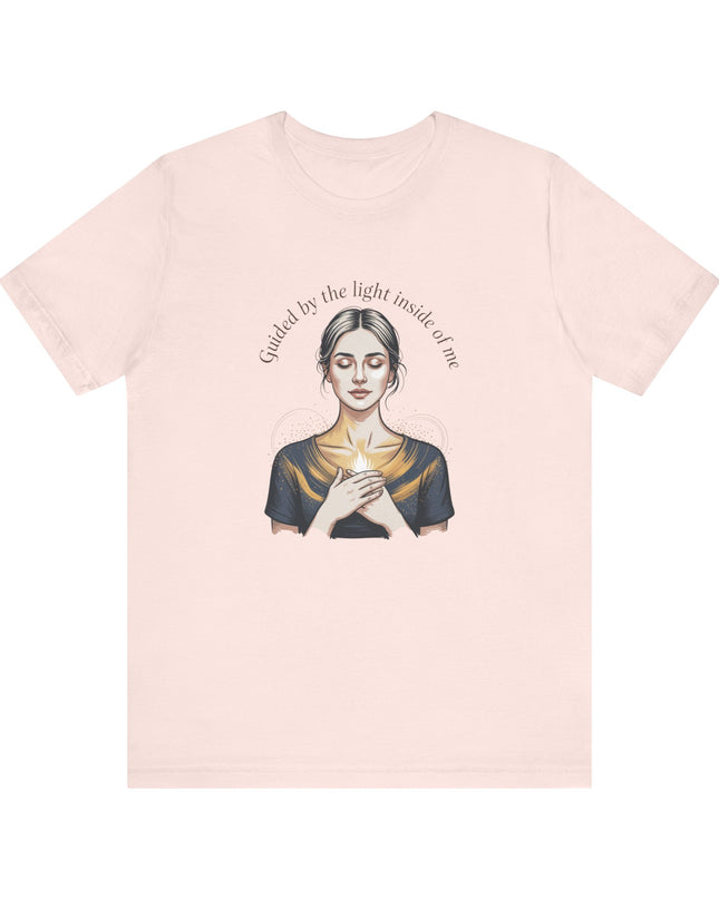 "Guided by the Light inside of Me" Unisex Jersey Short Sleeve Tee