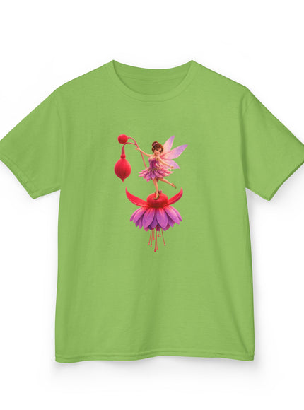 "Fuchsia Fairy" Kids Heavy Cotton Tee