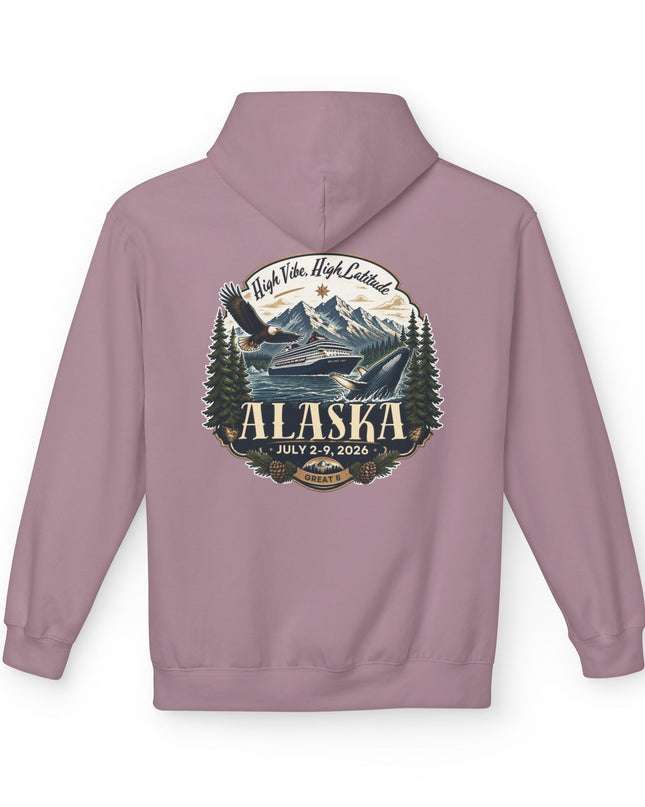 "Alaska" Unisex Midweight Softstyle Fleece Hoodie