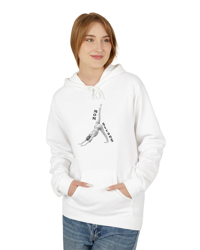 "Mom Strong Pilates" (Darker ink on both sides) Unisex Midweight Softstyle Fleece Hoodie