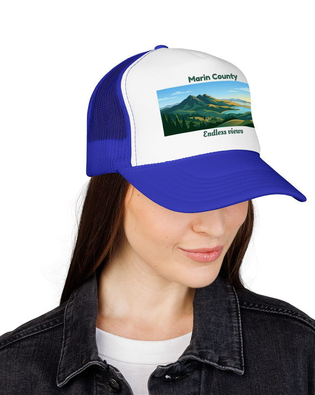 "Marin County - Endless Views" Foam Trucker Hat