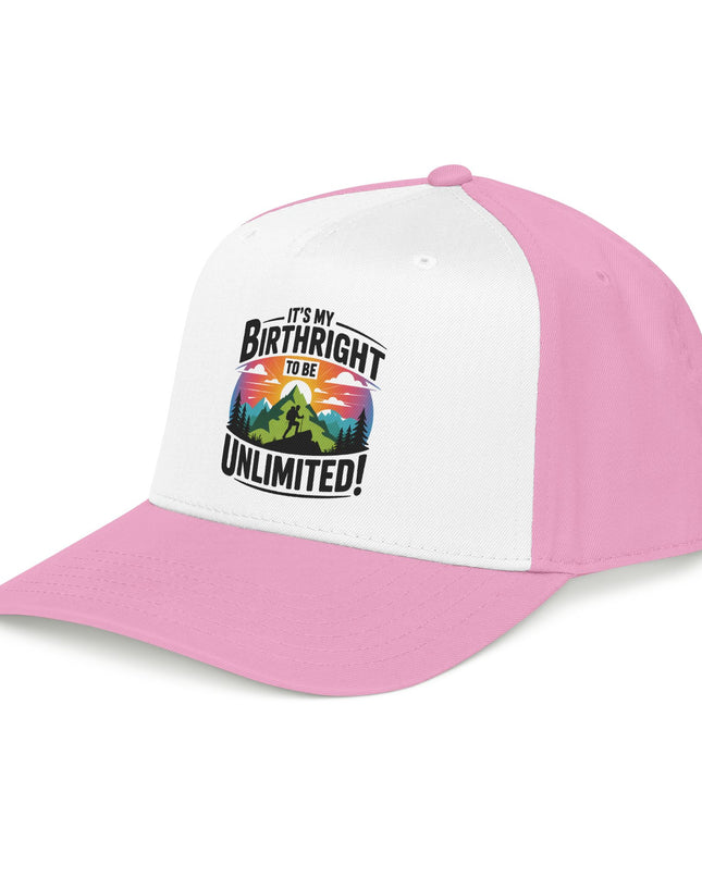"It's my Birthright to be Unlimited" Mid Profile Baseball Cap