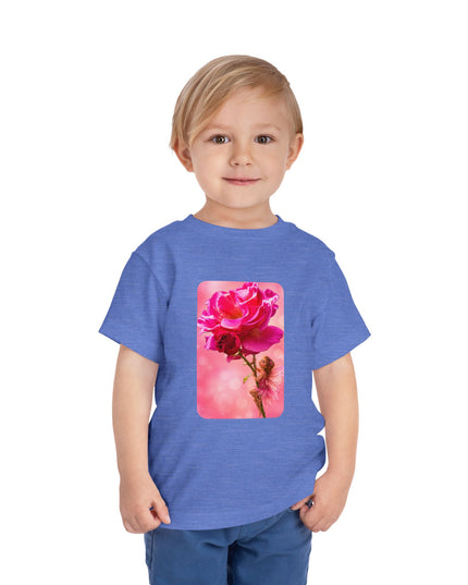 "Fairy Rose" Toddler Short Sleeve Tee