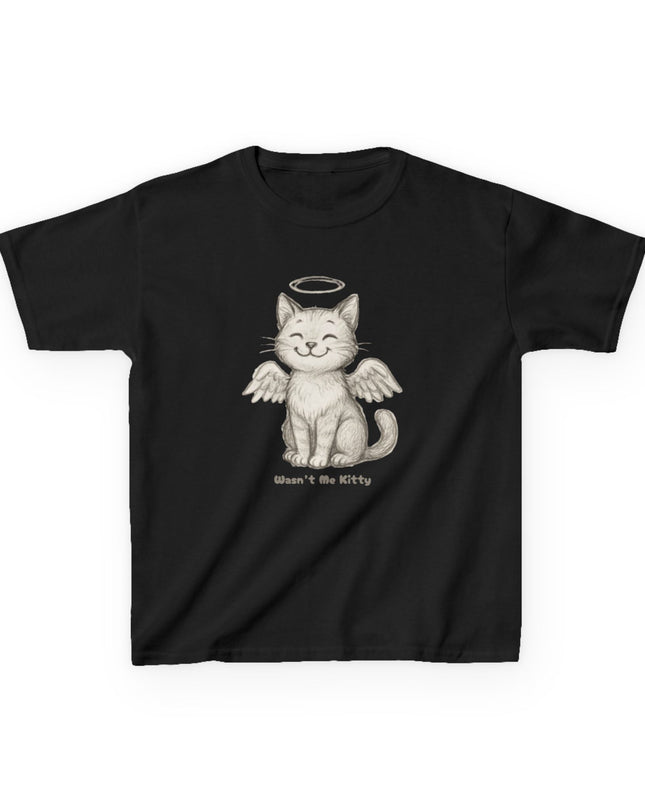 "Wasn't Me Kitty" Kids Heavy Cotton Tee