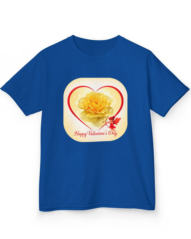 "Happy Valentine's Day" Kids Heavy Cotton Tee