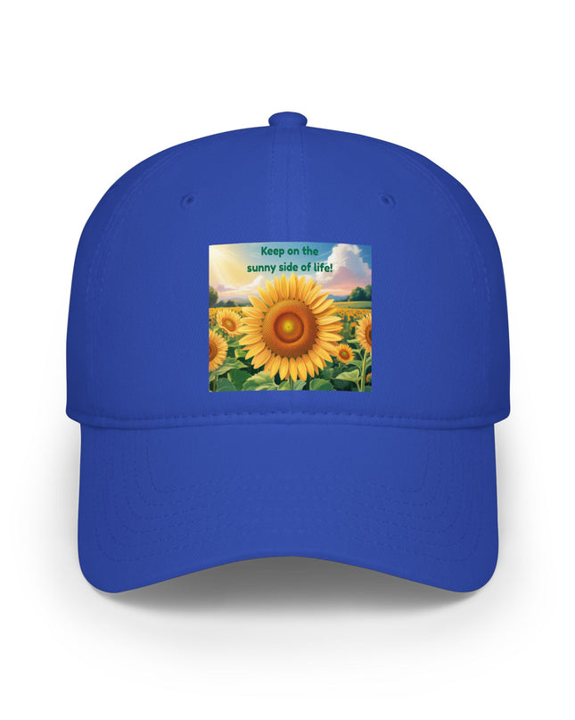 "Keep on the Sunny Side of Life" Low Profile Baseball Cap