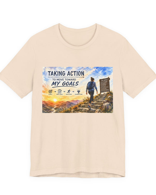 "Taking Action" Unisex Jersey Short Sleeve Tee