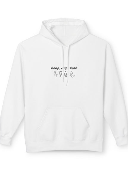 "Hang, Drip, Heal"  (2-sided) Unisex Midweight Softstyle Fleece Hoodie