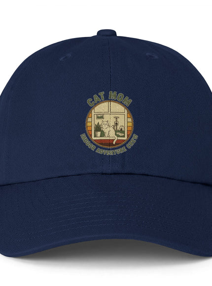 "Cat Mom Adventure Crew" Clean Up Cap