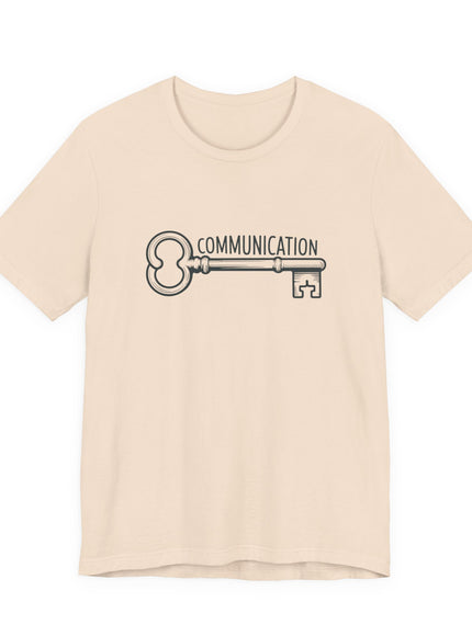 "Communication is Key" Unisex Jersey Short Sleeve Tee