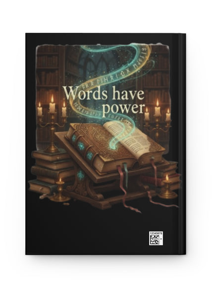 "Words Have Power" Hardcover Journal Matte