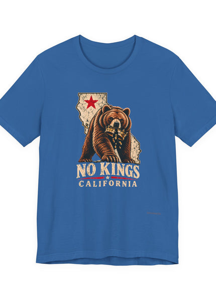"No Kings Day" Unisex Jersey Short Sleeve Tee