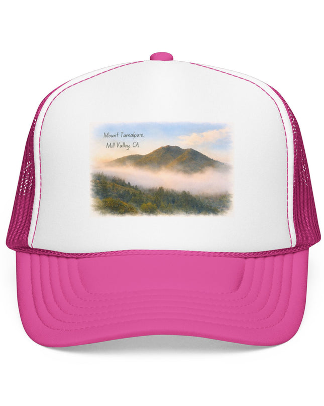 "Mount Tamalpais, Mill Valley, California" Foam Trucker Hat