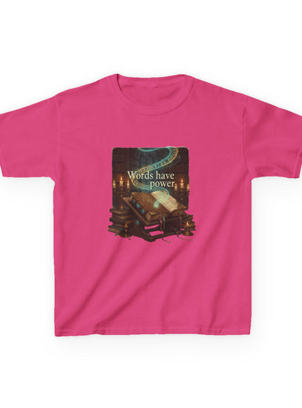 "Words Have Power" Kids Heavy Cotton Tee