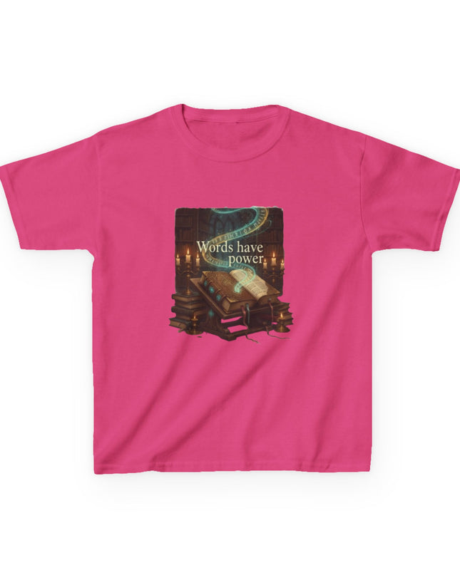 "Words Have Power" Kids Heavy Cotton Tee
