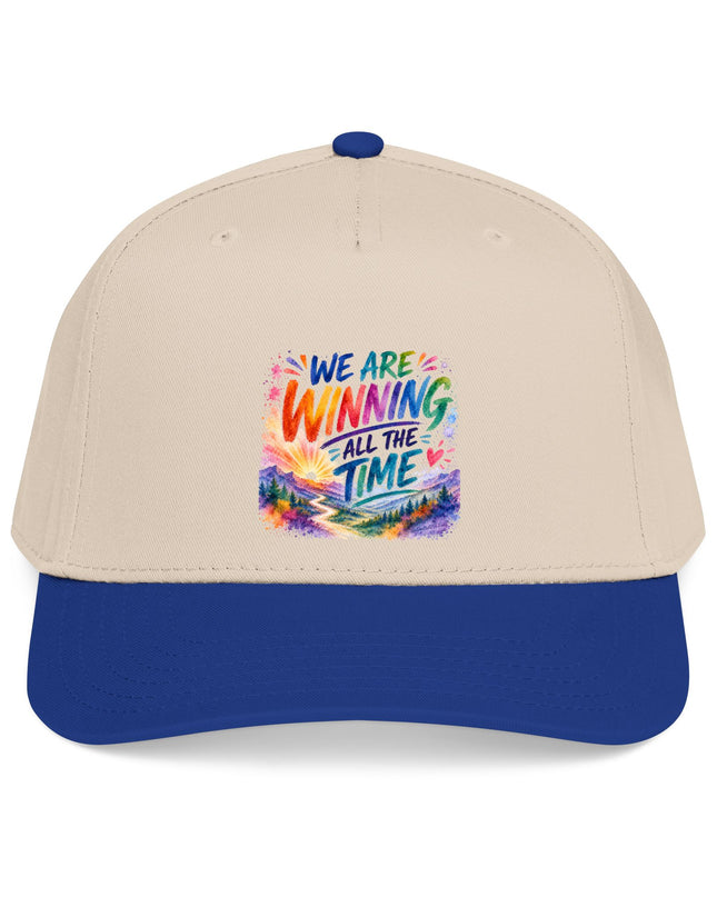 "We are Winning all the Time" Mid Profile Baseball Cap