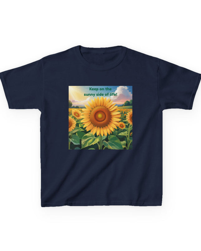 "Keep on the Sunny Side of Life" Kids Heavy Cotton Tee