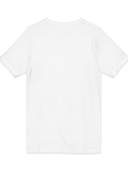 "Marin County, Above the Fog - no text" Unisex Jersey Short Sleeve V-Neck Tee