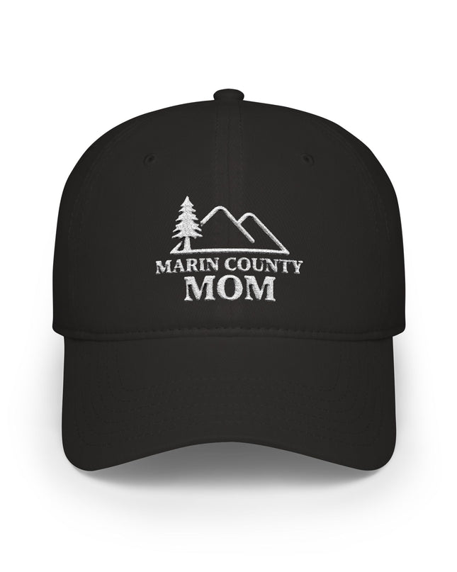 "Marin County Mom" Embroidered Low Profile Baseball Cap