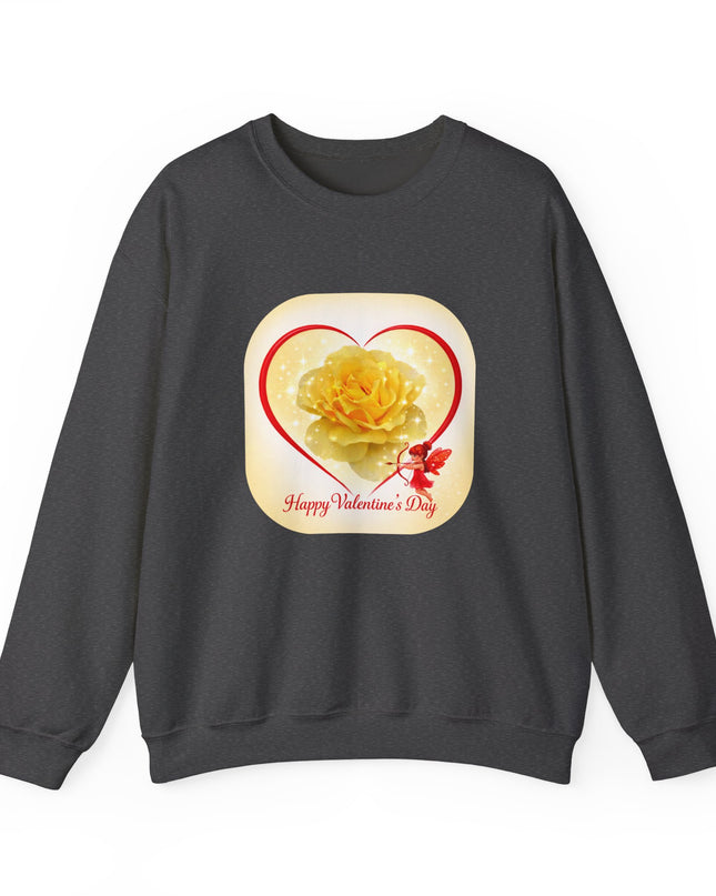 "Happy Valentine's Day" Unisex Adult Sweatshirt