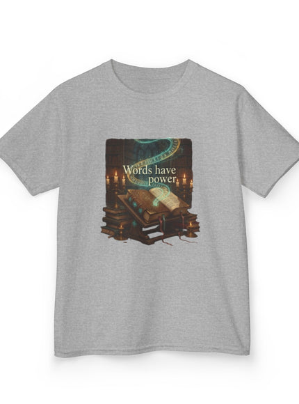 "Words Have Power" Kids Heavy Cotton Tee