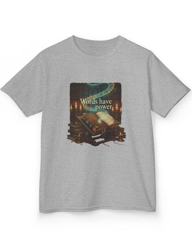 "Words Have Power" Kids Heavy Cotton Tee