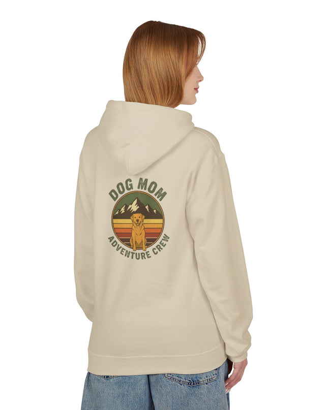 "Dog Mom" Unisex Midweight Softstyle Fleece Hoodie