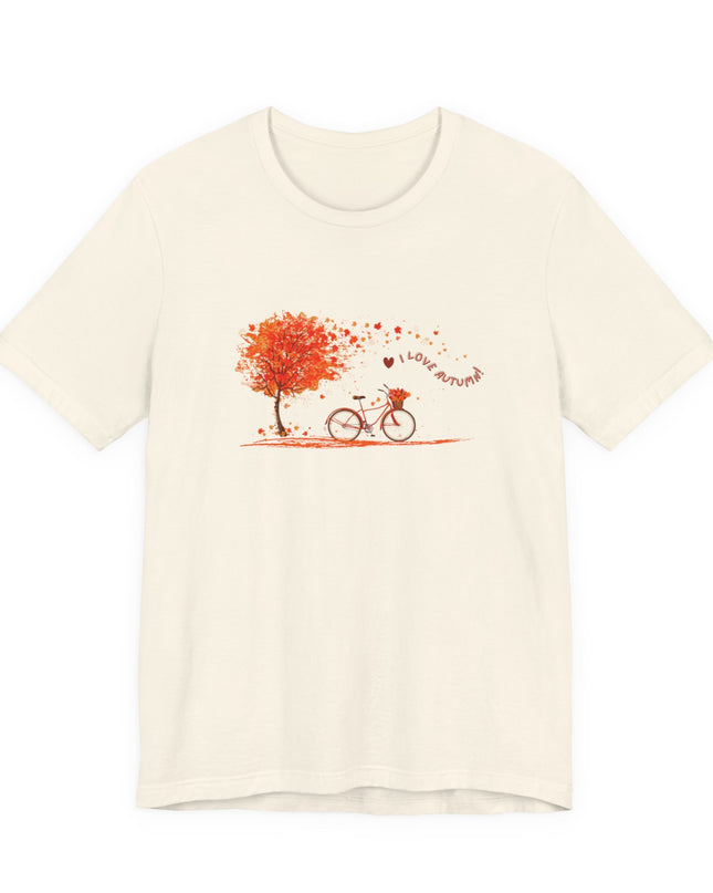 "I Love Autumn" Unisex Jersey Short Sleeve Tee